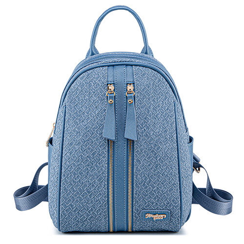 CANDY BACKPACK - RATTAN CB, DENIM BLUE